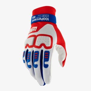 Gloves 100% Ride100Percent Langdale RedBlue