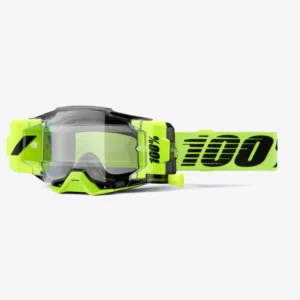 GOGGLE 100% ARMEGA FORECAST - NEON YELLOW