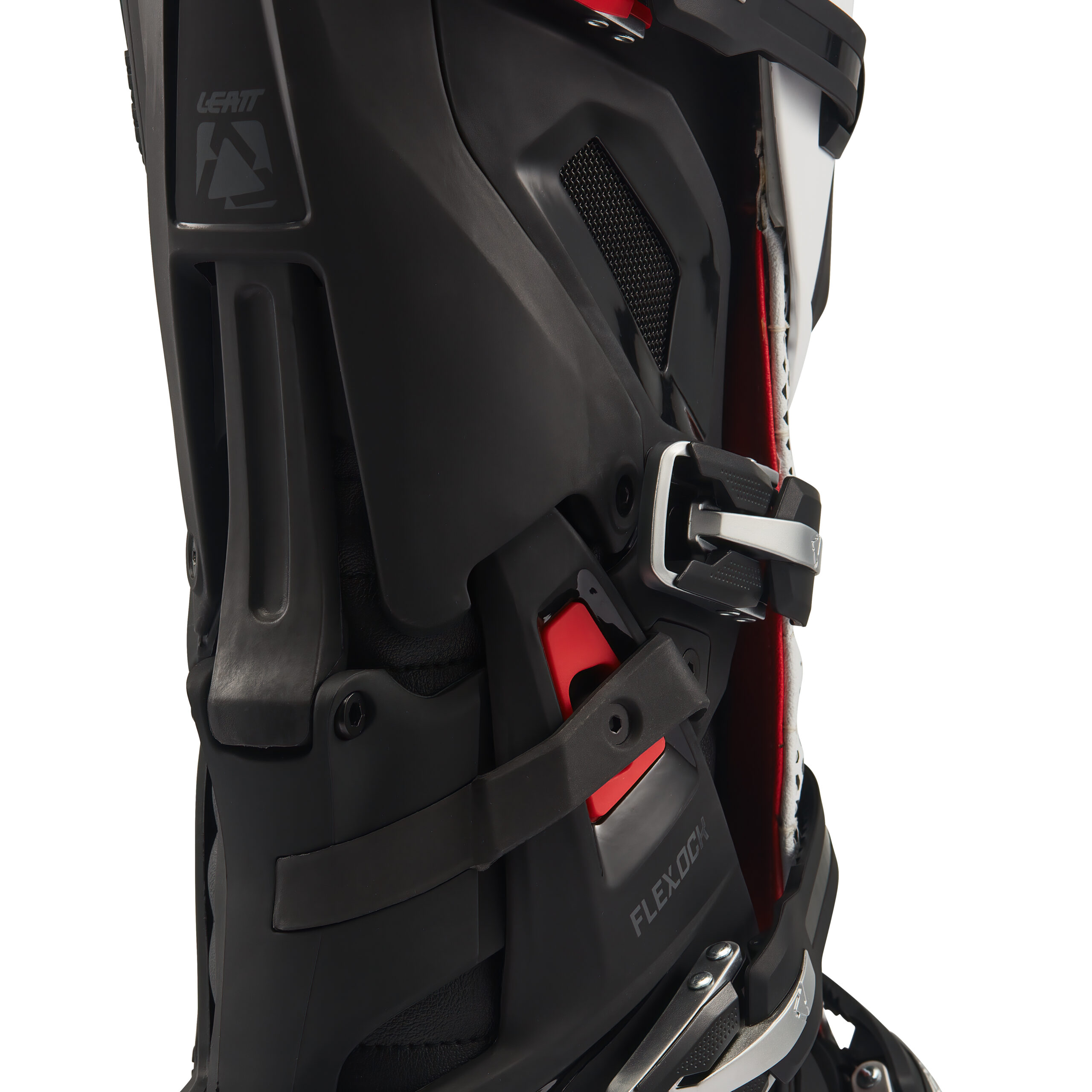 New Model 2027! Boot Leatt 5.5 FlexLock Evo Enduro - Black White - Image 8