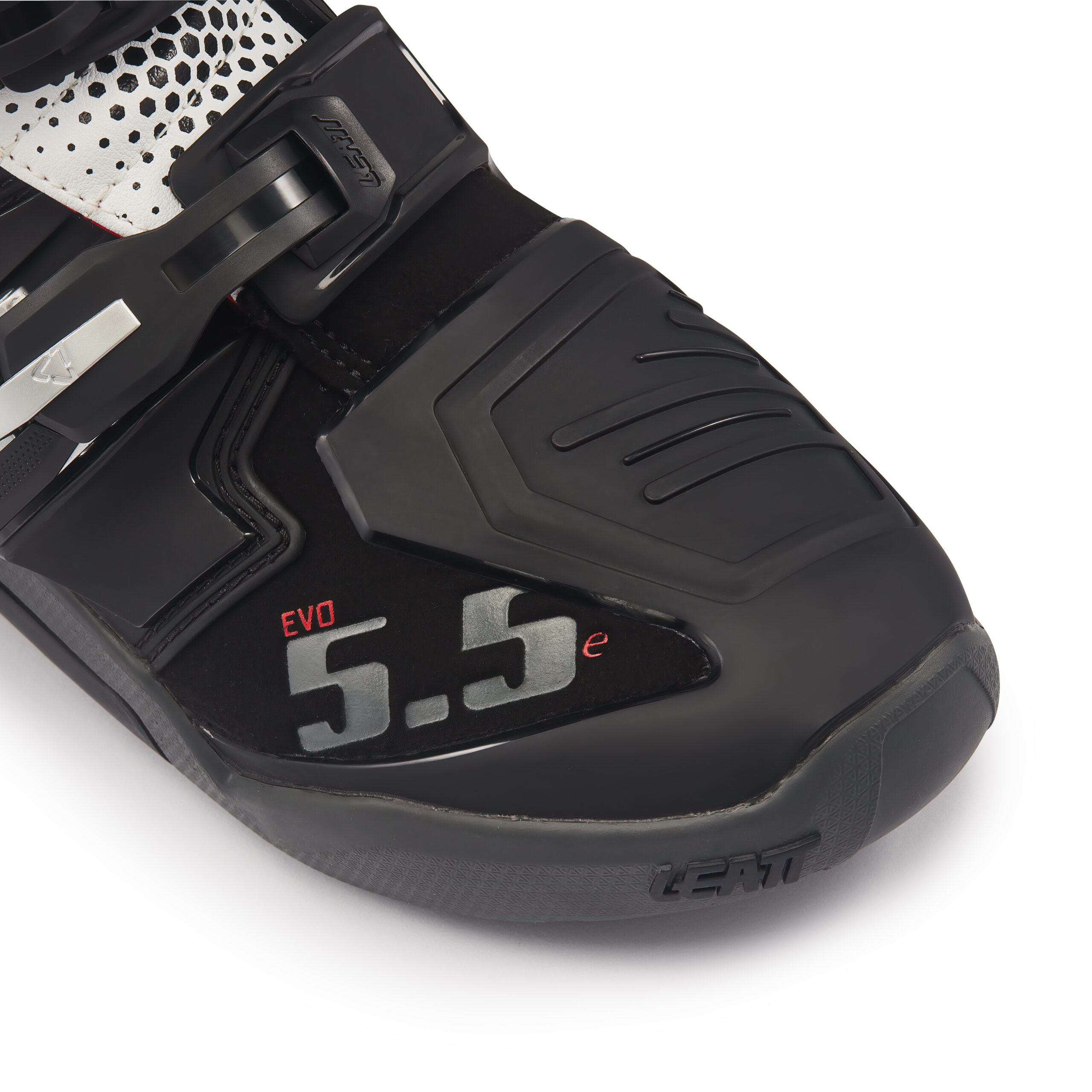 New Model 2027! Boot Leatt 5.5 FlexLock Evo Enduro - Black White - Image 3
