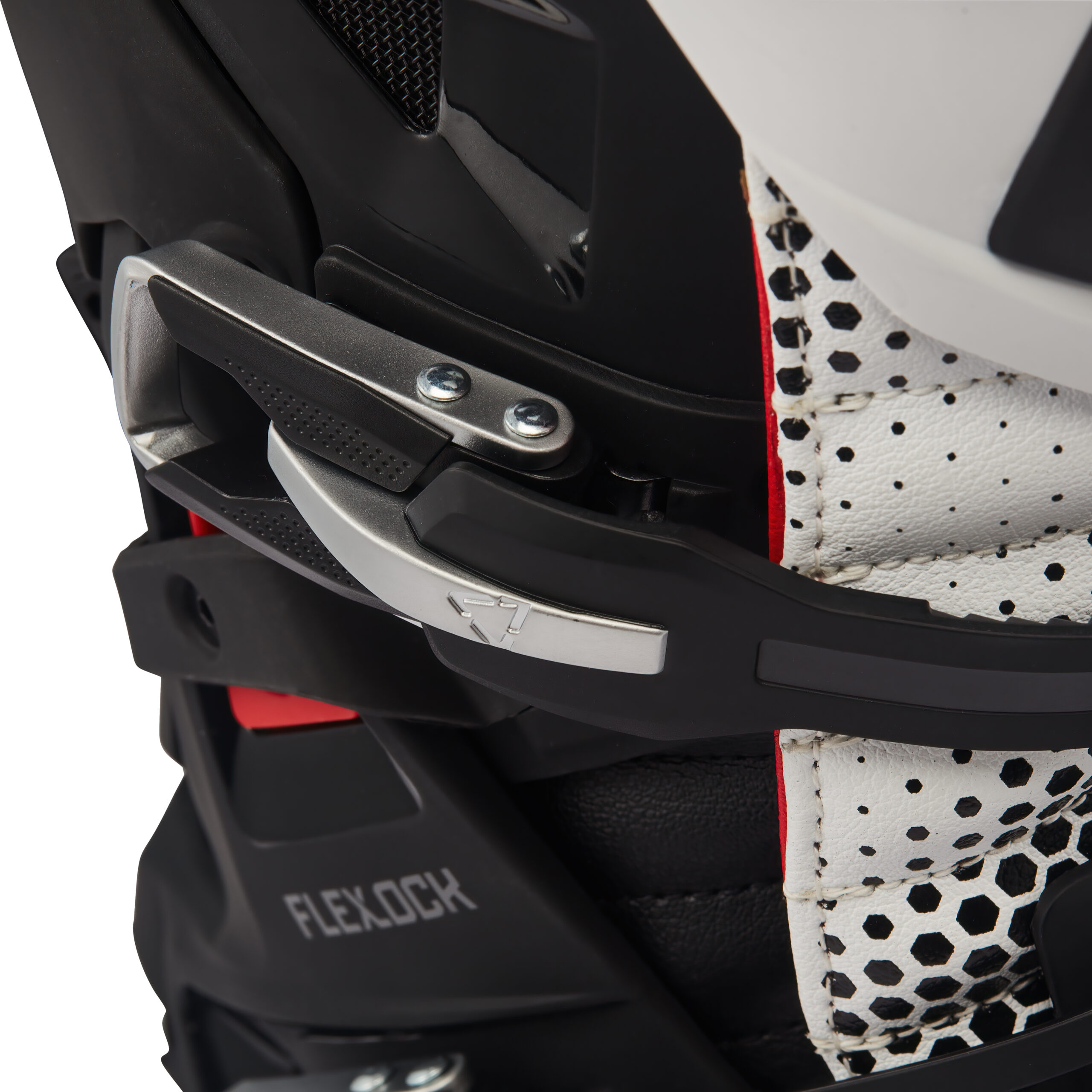 New Model 2027! Boot Leatt 5.5 FlexLock Evo Enduro - Black White - Image 4
