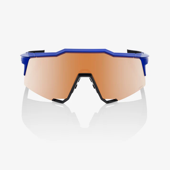 Sunglasses 100% SPEEDCRAFT® Gloss Cobalt Blue HiPER® Copper Mirror Lens - Image 2