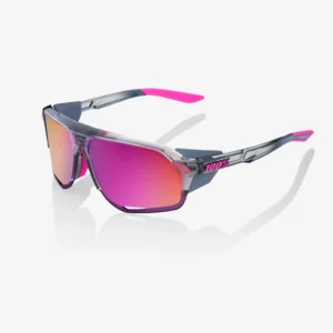 Sunglasses 100% NORVIK™ Tokyo Night Purple Multilayer Mirror Lens