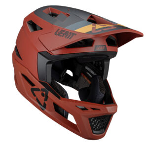 HELMET LEATT MTB/DOWNHILL/ENDURO BIKE GRAVITY 4.0 - LAVA