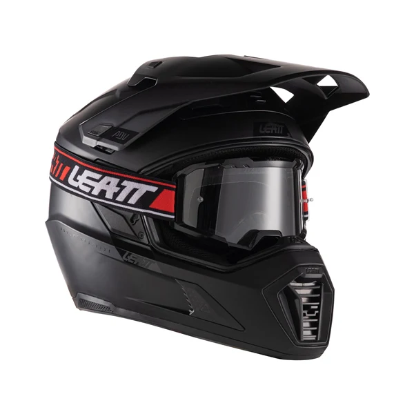 LEATT ADV 7.5 BLACK - Helmet Kit Goggle Included