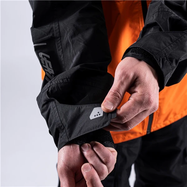LEATT ADV Rain Cover Jacket - Orange - Image 4