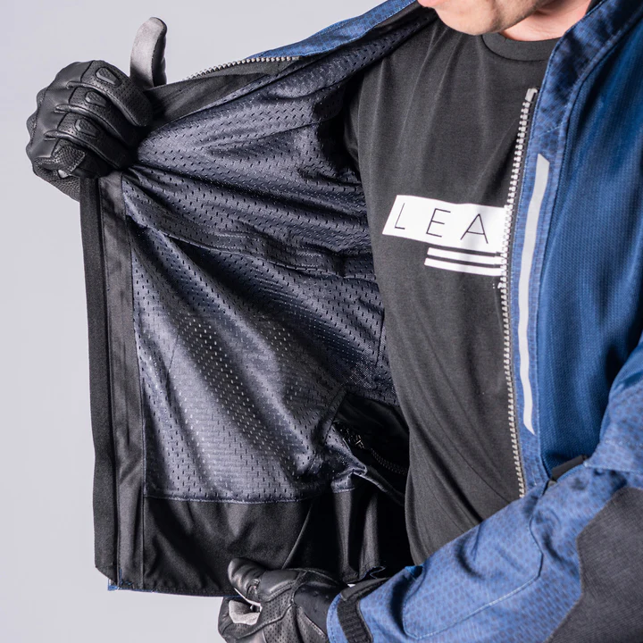Jacket Leatt ADV FlowTour 4.5 Short - Midnight Blue - Image 4