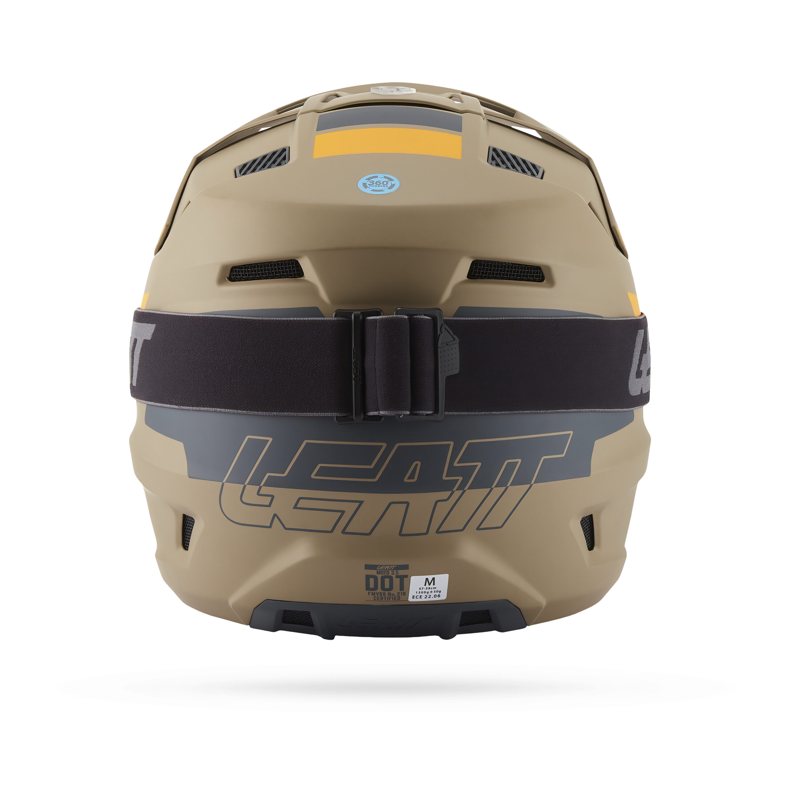 New Model 2027 - Helmet Kit Leatt 3.5 Khaki Brown - Image 3