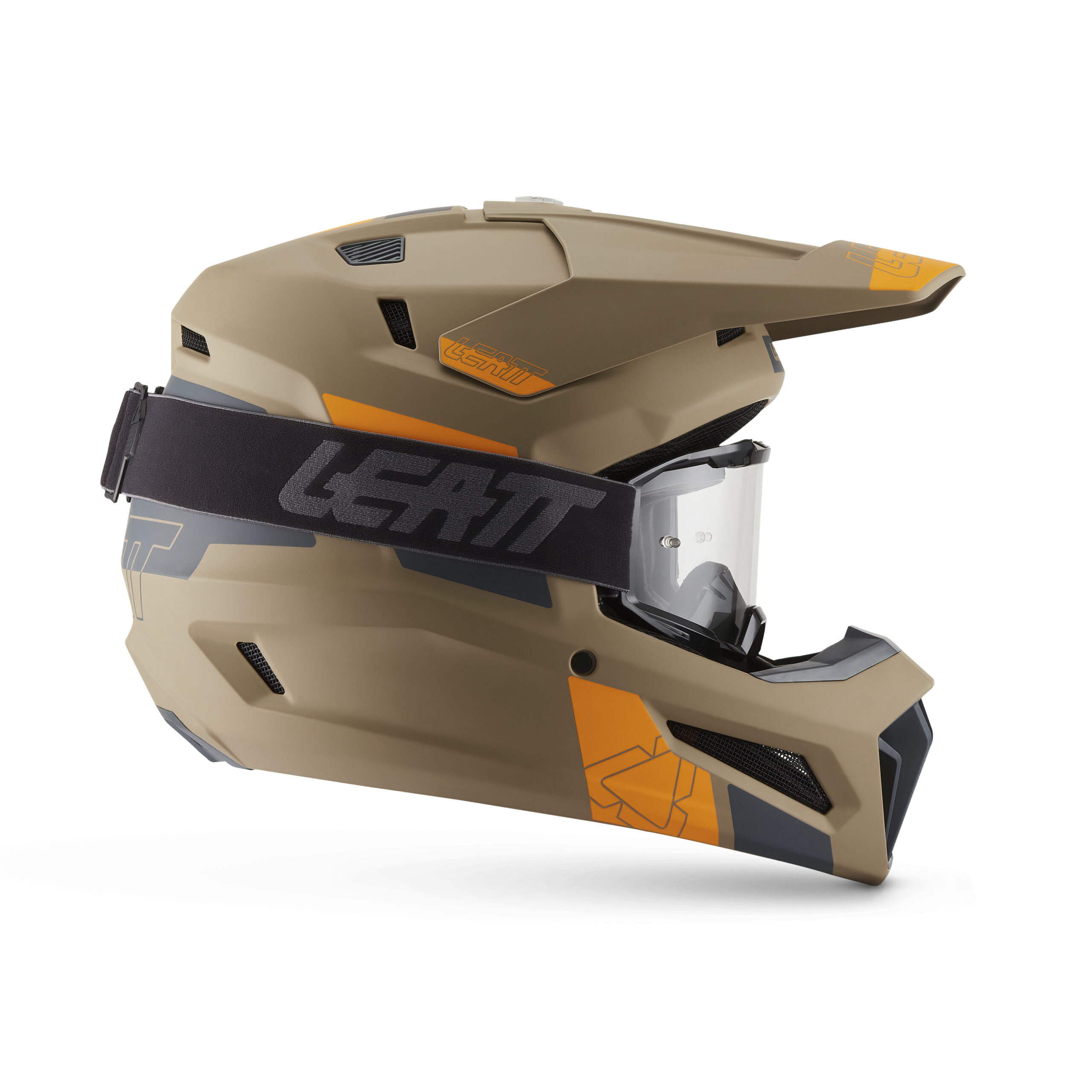 New Model 2027 - Helmet Kit Leatt 3.5 Khaki Brown - Image 2