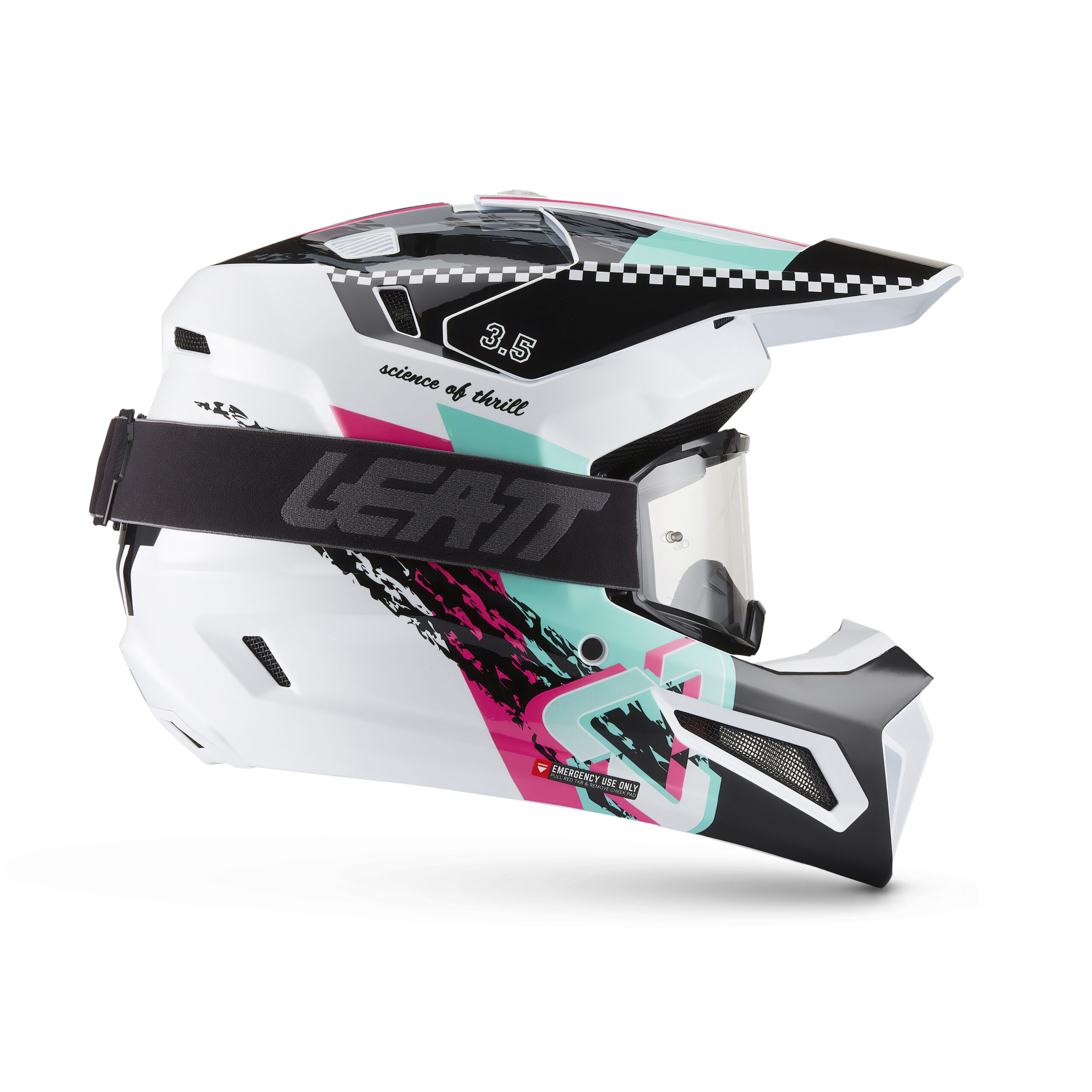 New Model 2027 - Helmet Kit Leatt 3.5 Pink - Image 3